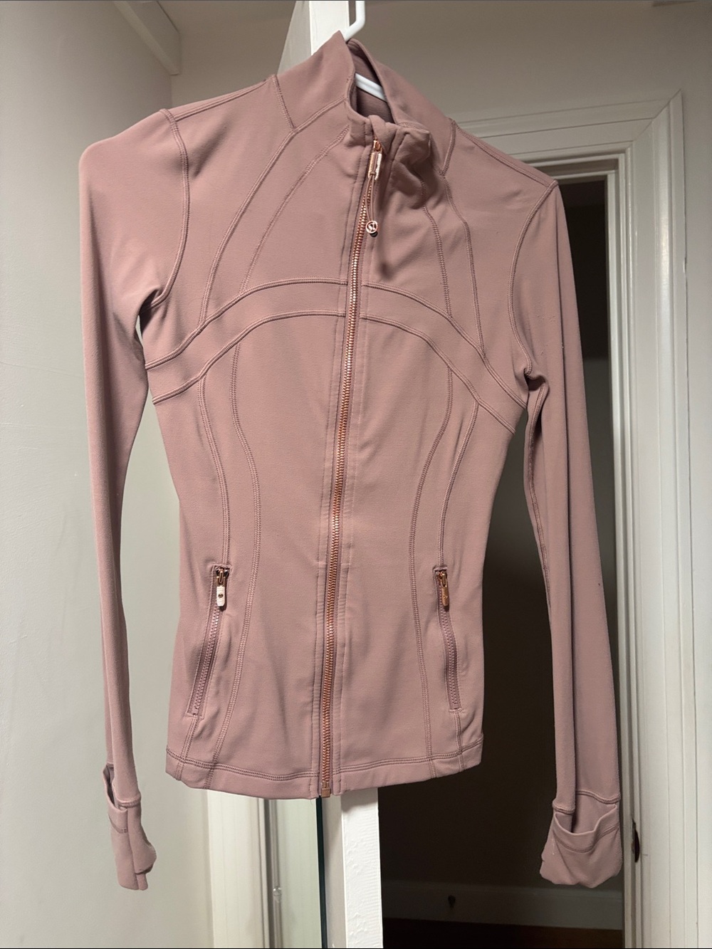 lululemon athletica Dusty Rose Zip-Up Bomber Jacket